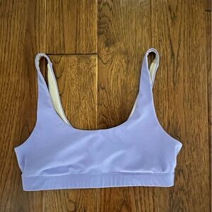 Vuori Daily Bra in Ultraviolet, Size Medium